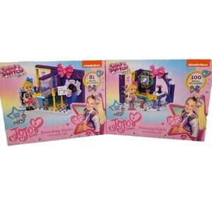 JoJo Siwa Building Sets JoJo Siwa Snap and Switch Building Kit Building Blocks